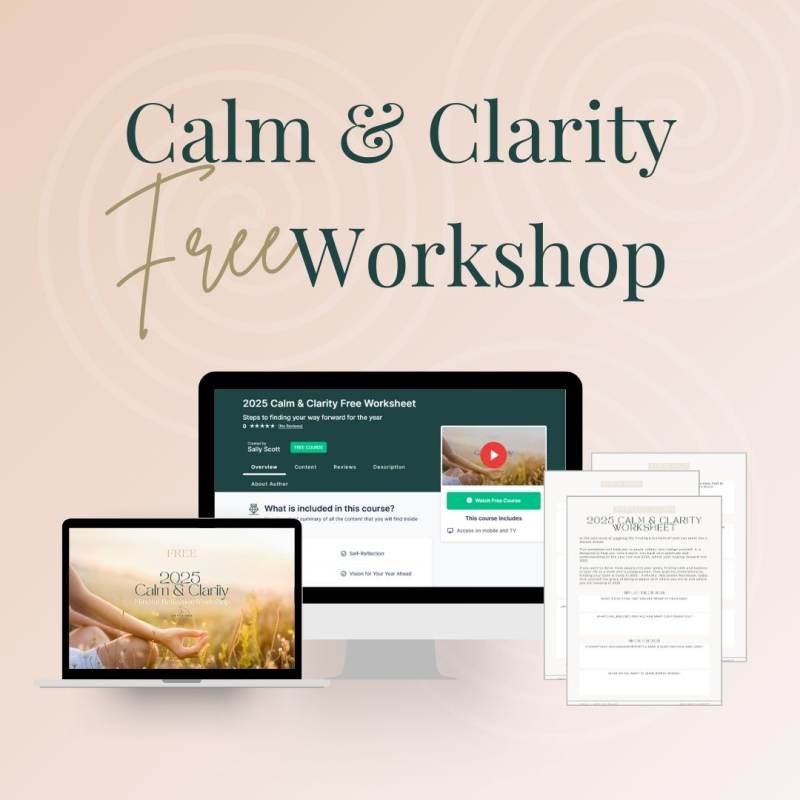 2025 Calm & Clarity Free Mindful Reflection Workshop