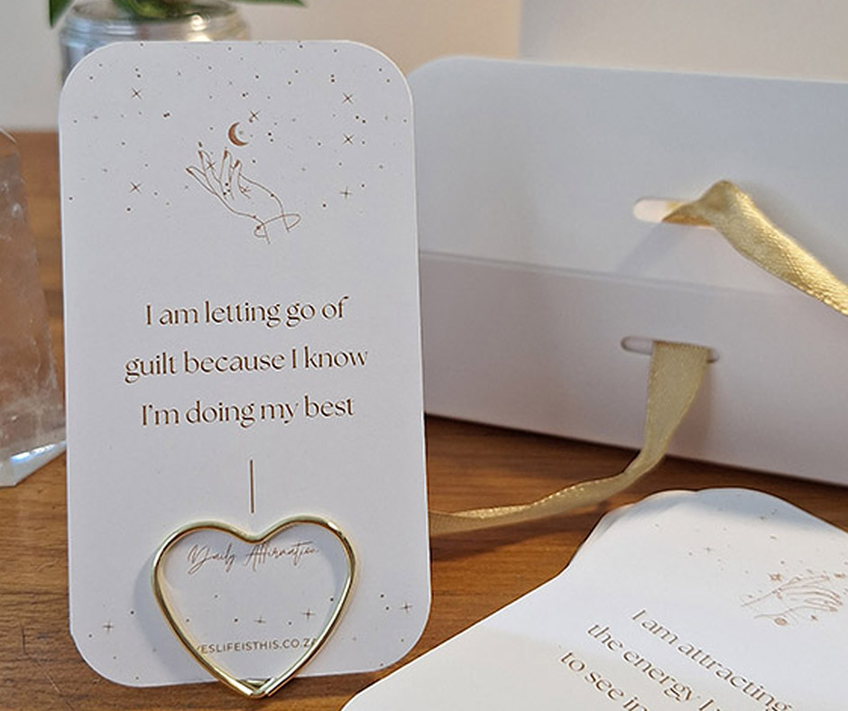 Finding Calm Daily Affirmation Card set web