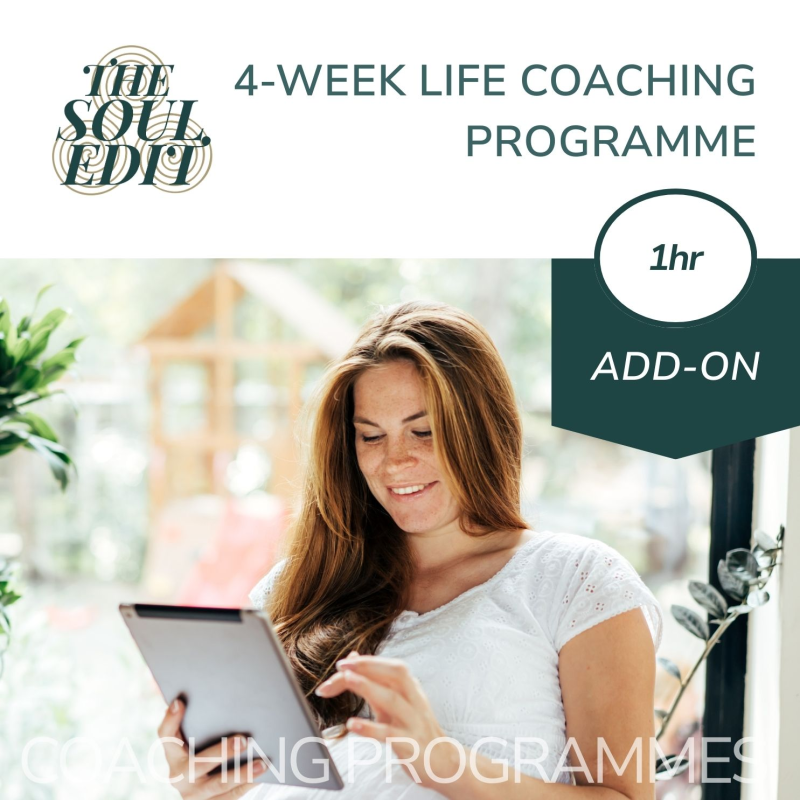 1-Hour Add-On – Soul Edit Coaching Programme